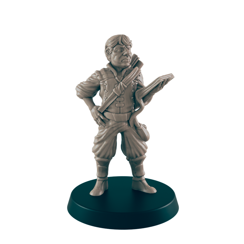 Human Male Architect - Everyday Folk - Mini - EC3D - - Dungeons & Dragons - RPG - Tabletop - EC3D - Miniature