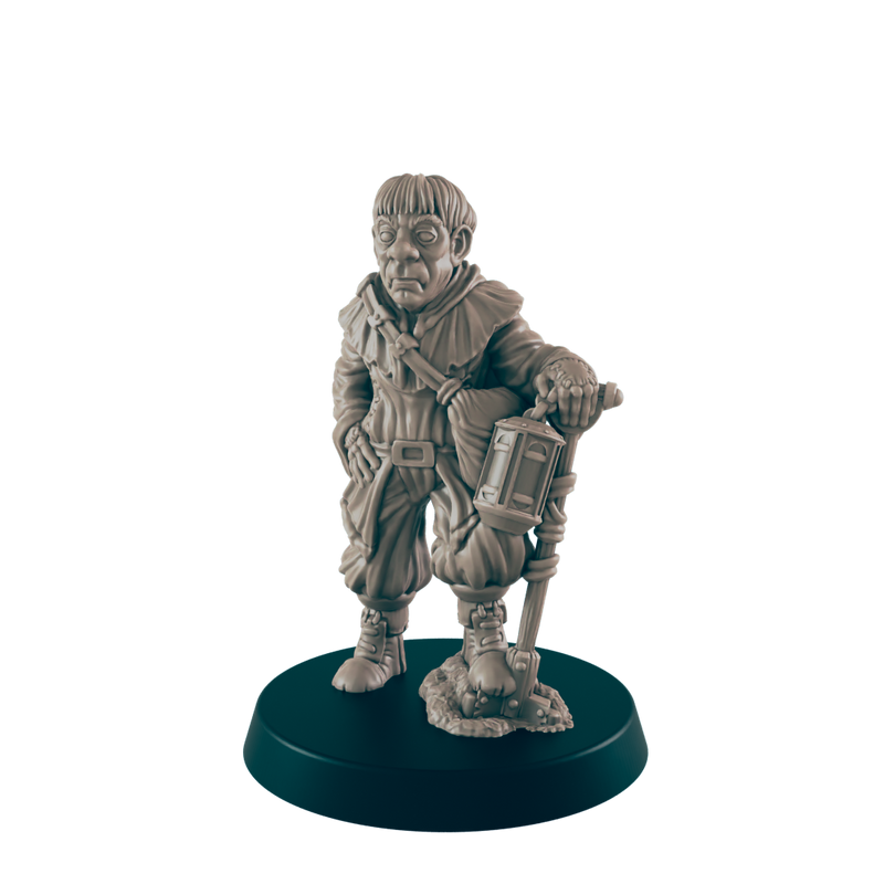 Human Gravedigger - Everyday Folk - Minis - EC3D - - Dungeons & Dragons - RPG - Tabletop - EC3D - Miniature