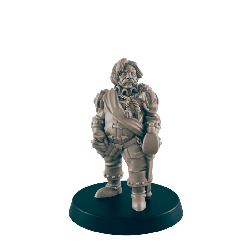 Human Male Noble - Everyday Folk - Minis - EC3D - - Dungeons & Dragons - RPG - Tabletop - EC3D - Miniature