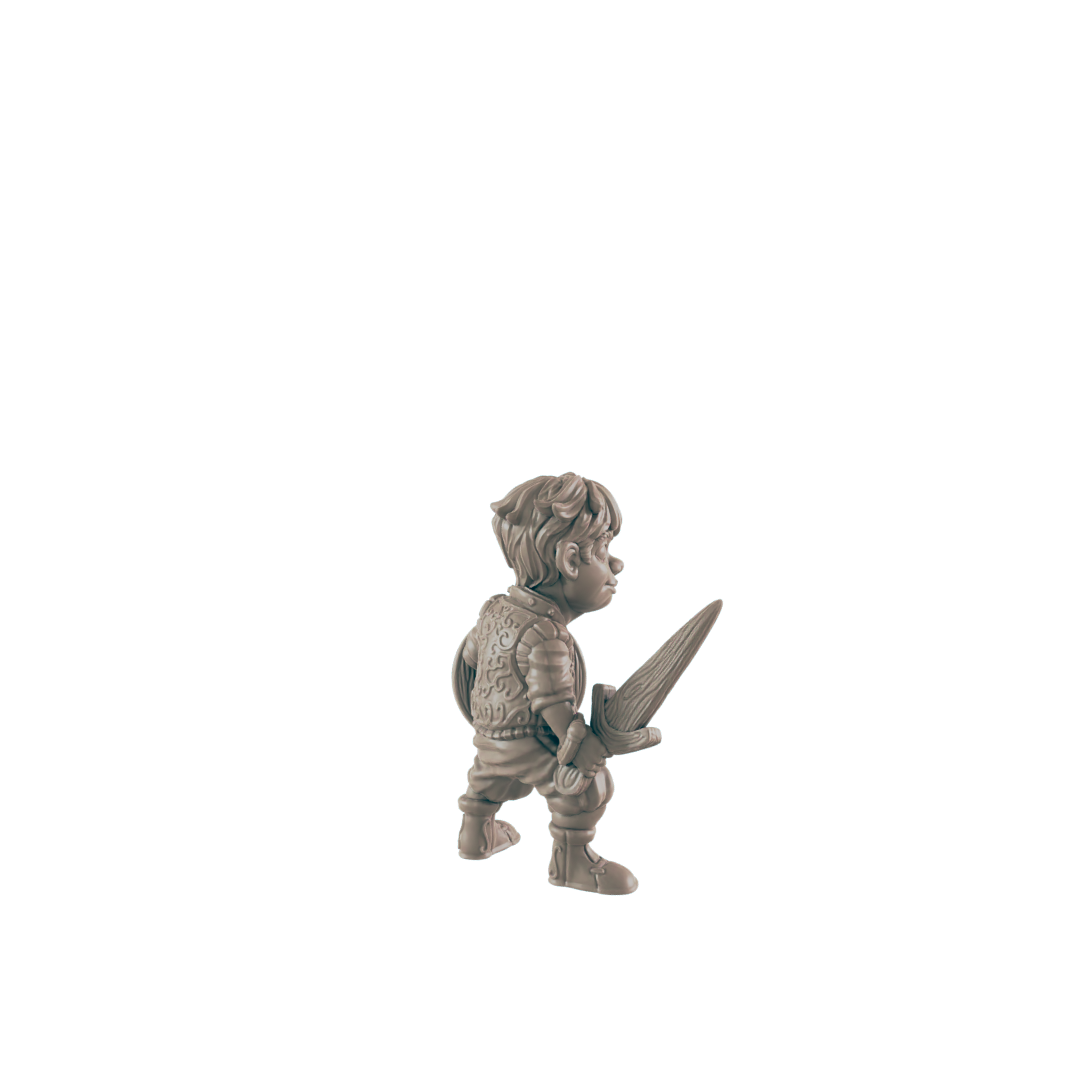 Human Male Young Noble- Everyday Folk - Mini - EC3D - - Dungeons & Dragons - RPG - Tabletop - EC3D - Miniature