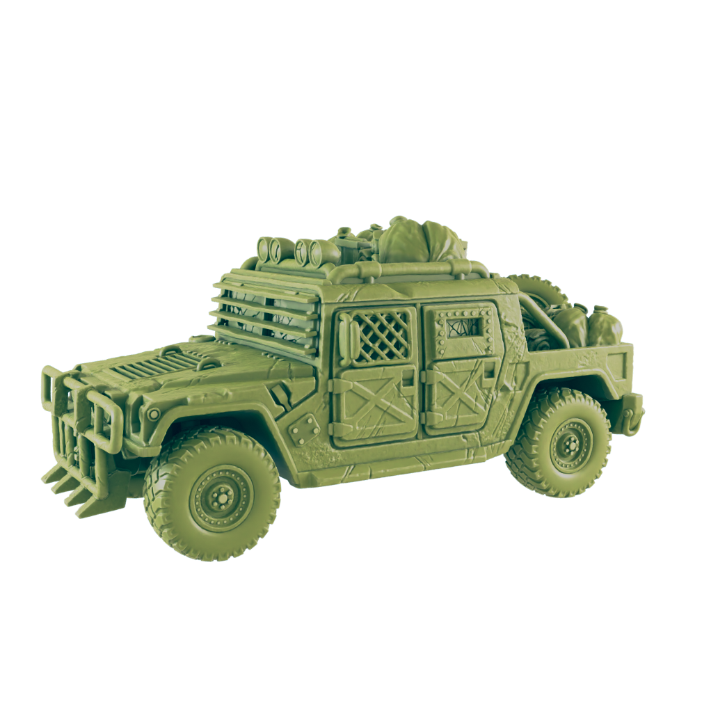 Humvee - Beyond the Badlands - Scatter- EC3D - Cyber Punk - SciFi RPG