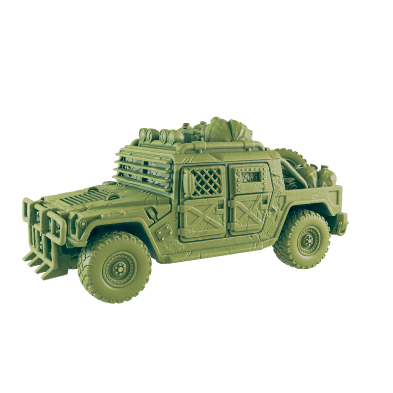 Humvee - Beyond the Badlands - Scatter- EC3D - Cyber Punk - SciFi RPG