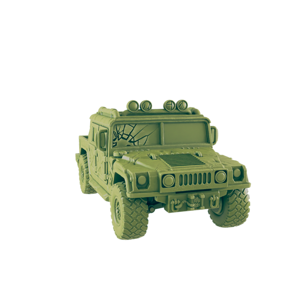 Humvee - Beyond the Badlands - Scatter- EC3D - Cyber Punk - SciFi RPG