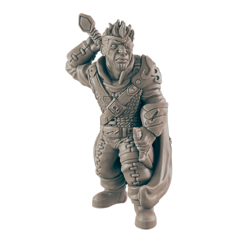 Hunters - Everyday Heroes - Minis - EC3D - - Dungeons & Dragons - RPG - Tabletop - EC3D - Miniature