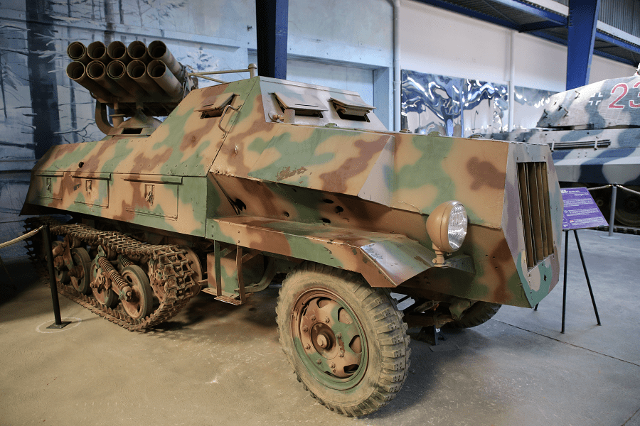 Sd.Kfz.4 Panzerwerfer - German Army - 28mm Scale -  wargame3d