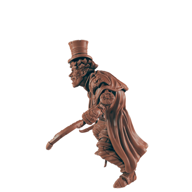 Jack The Ripper - Bolts and Brimstone - Minis - EC3D - Steampunk - SciFi RPG