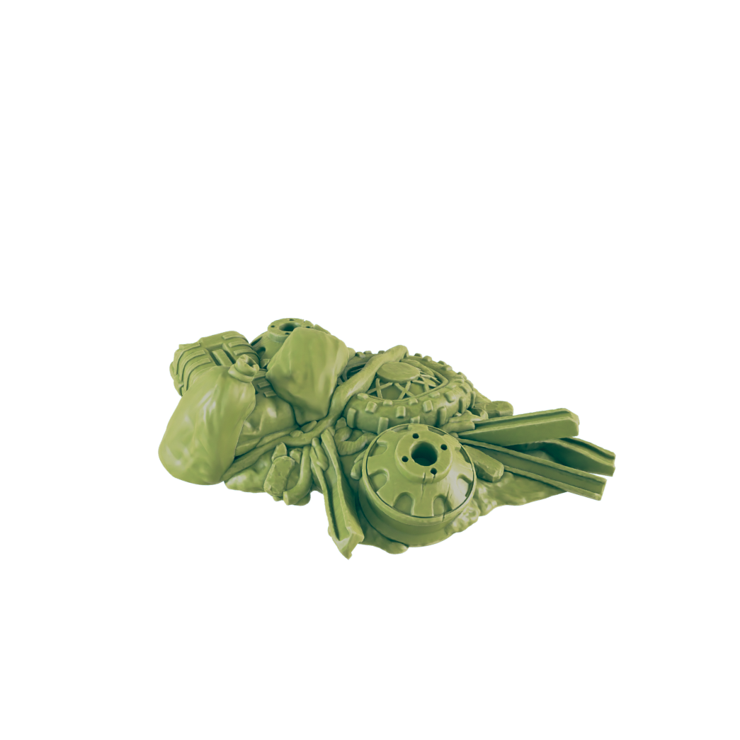 Junkpiles - Beyond the Badlands - Scatter- EC3D - Cyber Punk - SciFi RPG