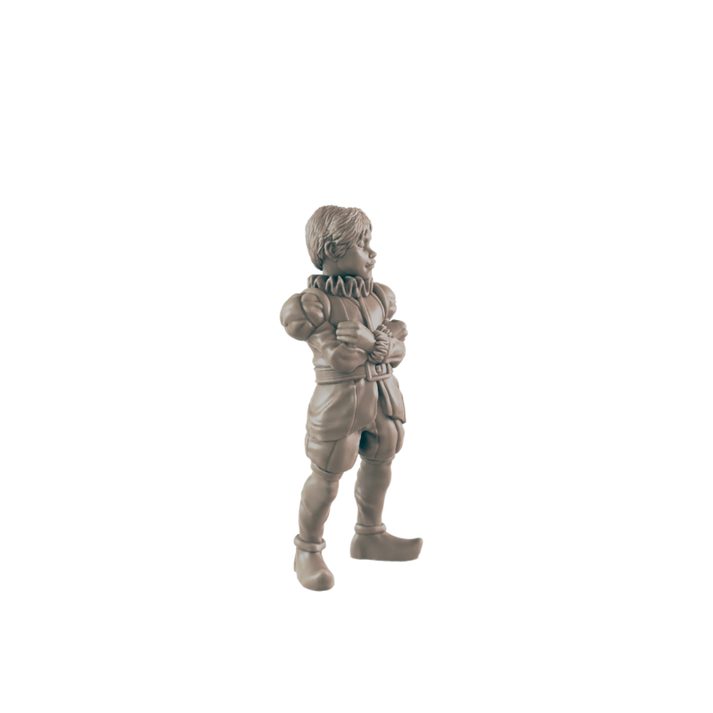 Human Kid Prince - Everyday Folk - Minis - EC3D - - Dungeons & Dragons - RPG - Tabletop - EC3D - Miniature