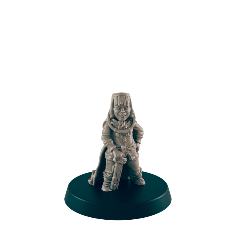 Human Kid Wannabe Hero - Everyday Folk - Minis - EC3D - - Dungeons & Dragons - RPG - Tabletop - EC3D - Miniature