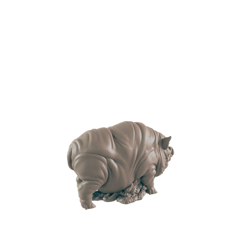 Pigs - Everyday Folk - Minis - EC3D - - Dungeons & Dragons - RPG - Tabletop - EC3D - Miniature