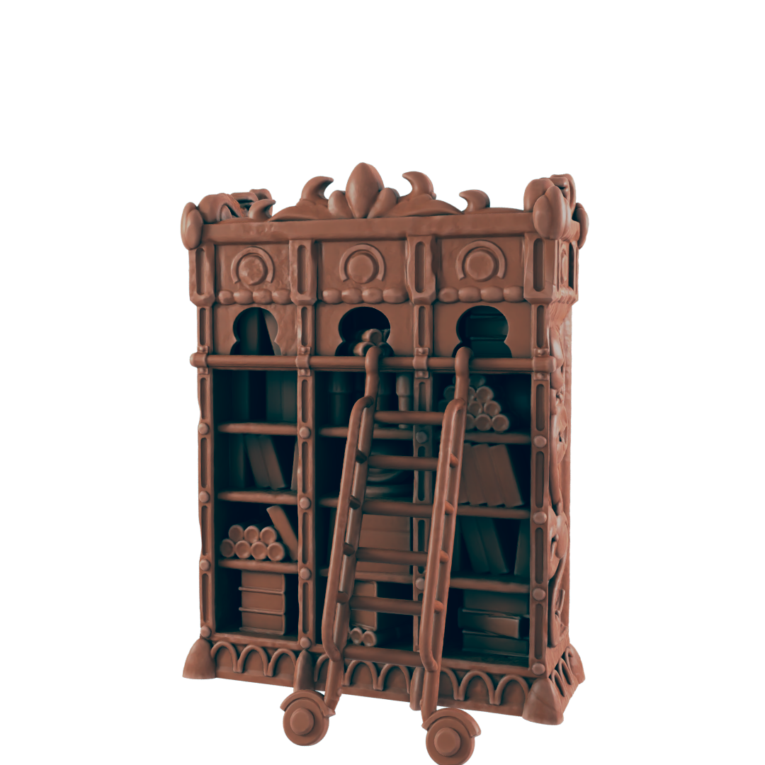 Library - Bolts and Brimstone - Scatter - EC3D - Steampunk - SciFi RPG