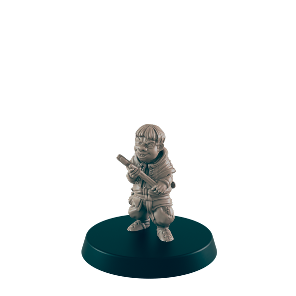 Human Bully Kid - Everyday Folk - Mini - EC3D - - Dungeons & Dragons - RPG - Tabletop - EC3D - Miniature