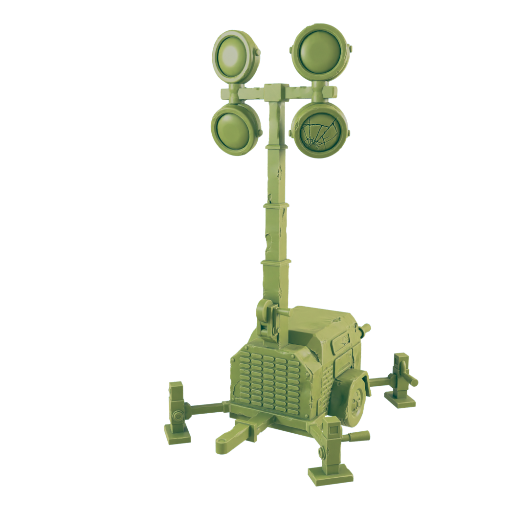 Scenic Scatter Set 4 - Beyond the Badlands - Scatter- EC3D - Cyber Punk - SciFi RPG