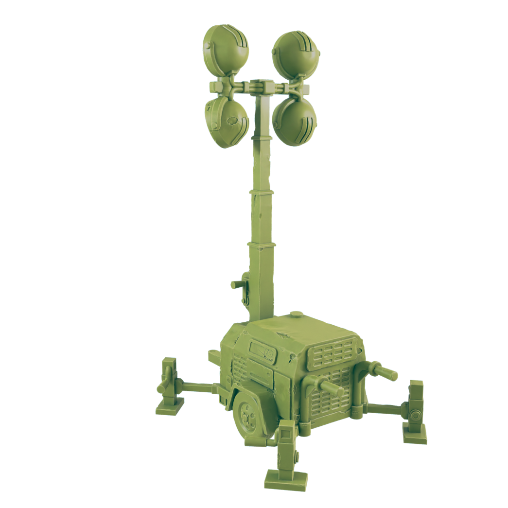 Scenic Scatter Set 4 - Beyond the Badlands - Scatter- EC3D - Cyber Punk - SciFi RPG