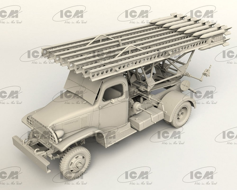 ВМ-13-16 based on G7107 - US Army - 28mm Scale -  wargame3d