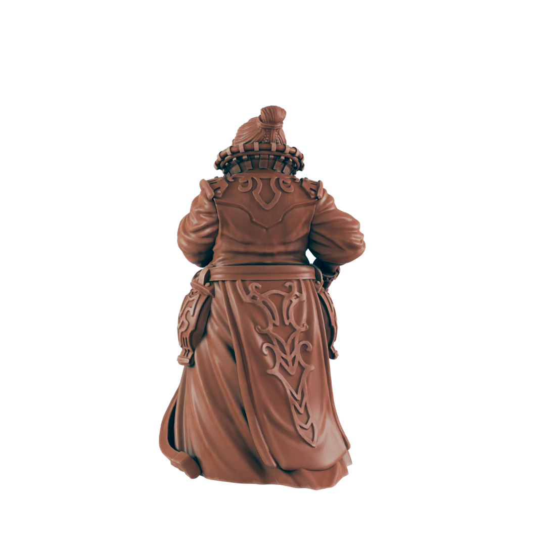 Nobleman's Wife - Bolts and Brimstone - Minis - EC3D - Steampunk - SciFi RPG