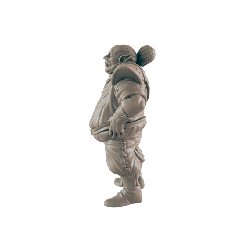 Orc Male Bouncer - Everyday Folk - Minis - EC3D - - Dungeons & Dragons - RPG - Tabletop - EC3D - Miniature