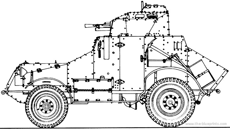 Panhard 165 - French Army -  wargame3d- 28mm Scale