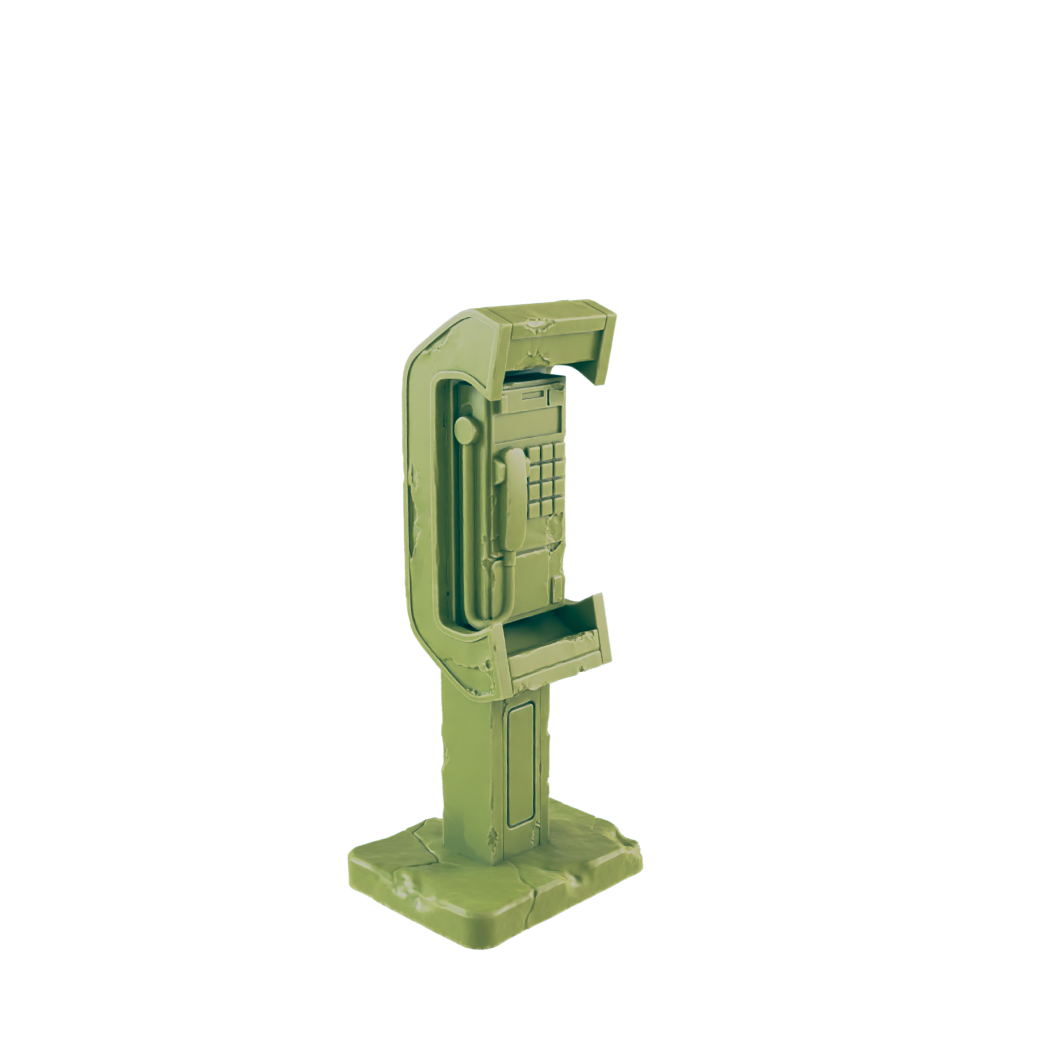 Scenic Scatter Set 4 - Beyond the Badlands - Scatter- EC3D - Cyber Punk - SciFi RPG