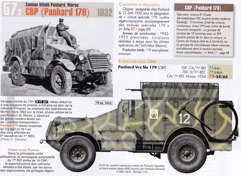 Panhard 179 - French Army -  wargame3d- 28mm Scale