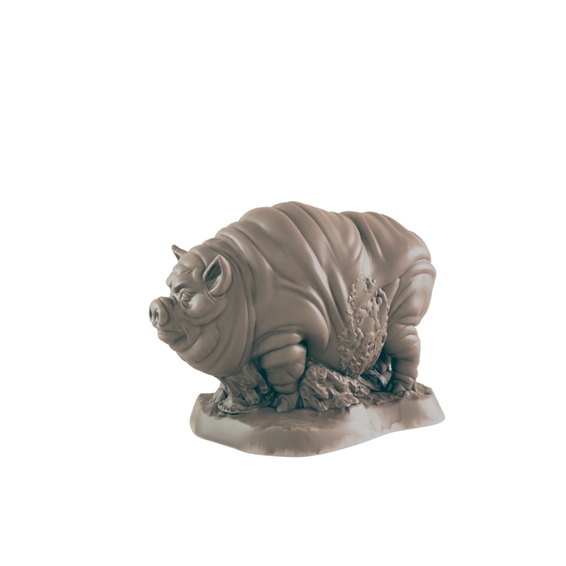 Pigs - Everyday Folk - Minis - EC3D - - Dungeons & Dragons - RPG - Tabletop - EC3D - Miniature