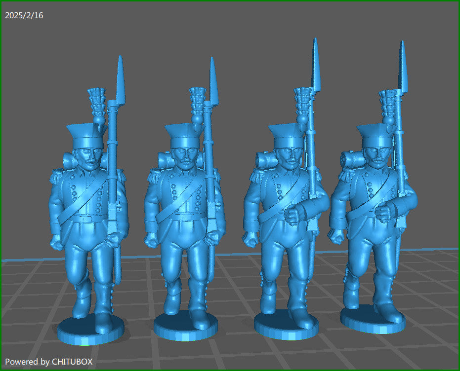 28mm French Revolution Polish Legions 1797-1800 - 13 Minis - MC Minis