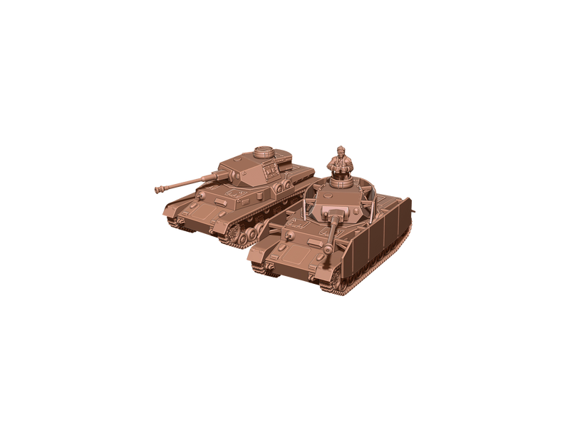 Panzer IV - German Army - 28mm - Bolt Action - Eskice Miniature
