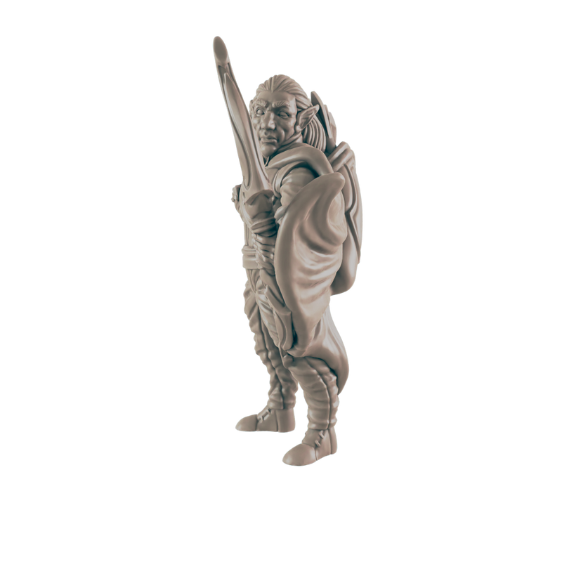 Ranger Elf Male - Everyday Heroes - Minis - EC3D - - Dungeons & Dragons - RPG - Tabletop - EC3D - Miniature