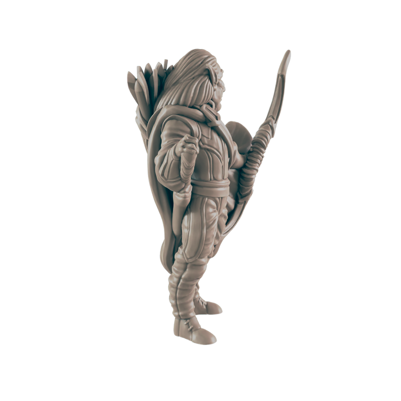 Ranger Elf Male - Everyday Heroes - Minis - EC3D - - Dungeons & Dragons - RPG - Tabletop - EC3D - Miniature