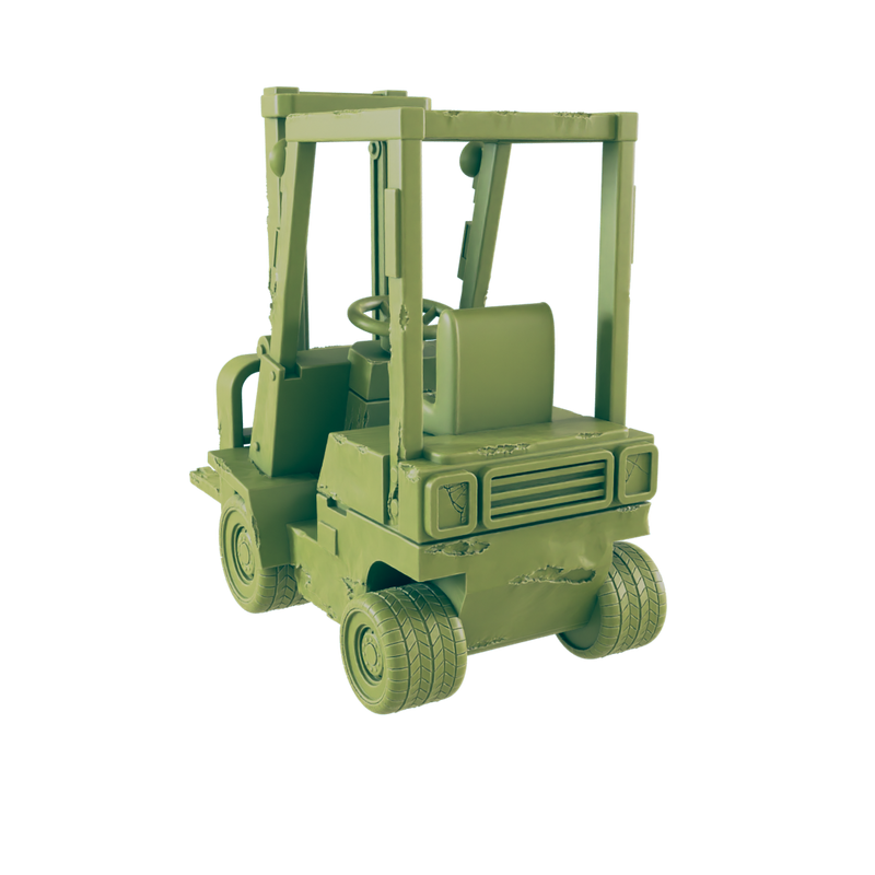 Small Forklift - Beyond the Badlands - Scatter- EC3D - Cyber Punk - SciFi RPG