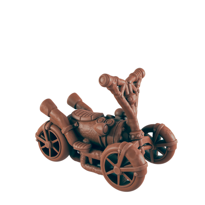 Steam Kart - Bolts and Brimstone - Scatter - EC3D - Steampunk - SciFi RPG