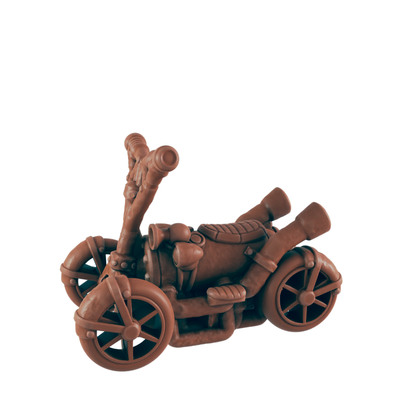 Steam Kart - Bolts and Brimstone - Scatter - EC3D - Steampunk - SciFi RPG