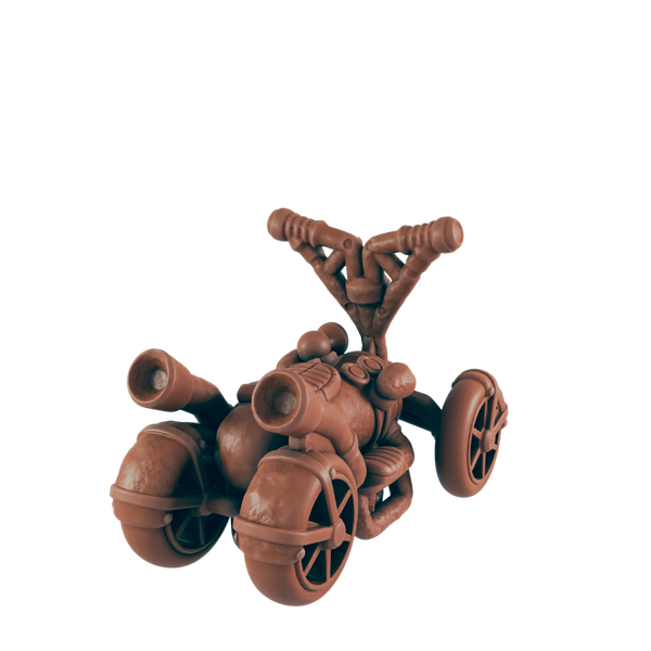 Steam Kart - Bolts and Brimstone - Scatter - EC3D - Steampunk - SciFi RPG