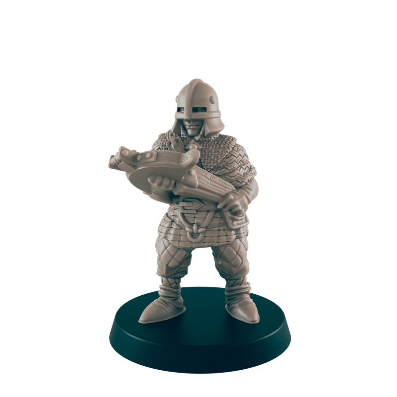 Town Guards - Everyday Folk - Minis - EC3D - - Dungeons & Dragons - RPG - Tabletop - EC3D - Miniature