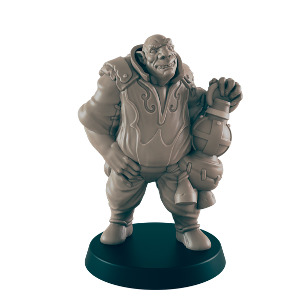 Troll Black Market Guide - Everyday Folk - Mini - EC3D - - Dungeons & Dragons - RPG - Tabletop - EC3D - Miniature