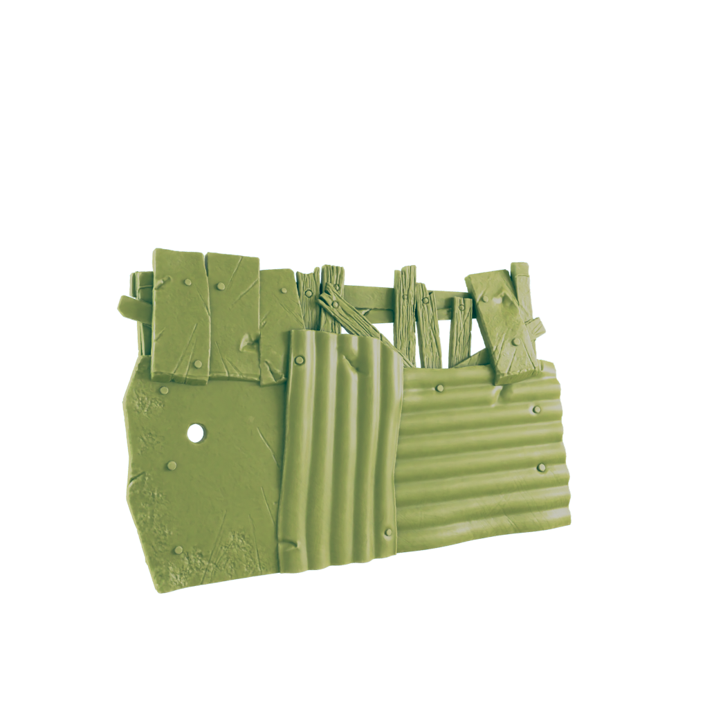 Scenic Scatter Set 4 - Beyond the Badlands - Scatter- EC3D - Cyber Punk - SciFi RPG