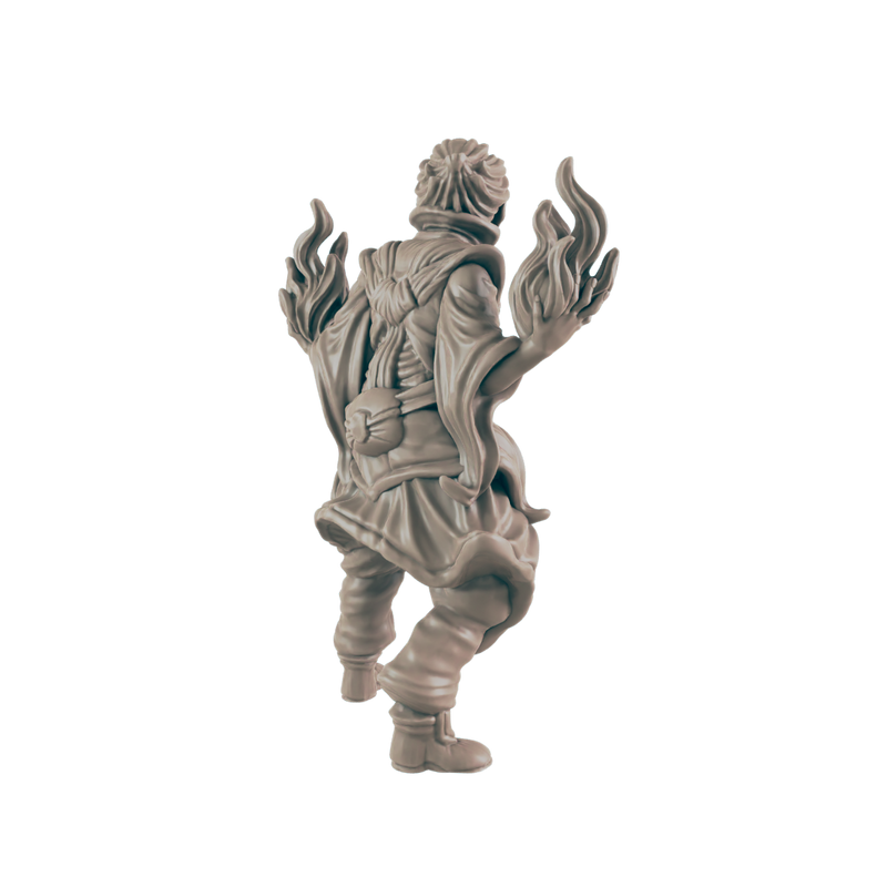 Warlock Human Male - Everyday Heroes - Minis - EC3D - - Dungeons & Dragons - RPG - Tabletop - EC3D - Miniature