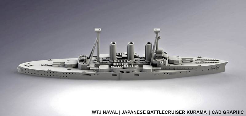 Kurama - IJN  - Pre Dreadnought Era - Wargaming - Axis and Allies - Naval Miniature - Victory at Sea