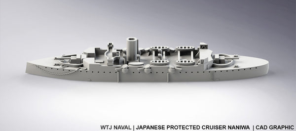 Naniwa  - IJN Navy - Pre Dreadnought Era - Wargaming - Axis and Allies - Naval Miniature - Victory at Sea