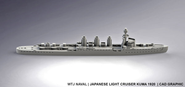 Kuma 1920 - IJN  - Pre Dreadnought Era - Wargaming - Axis and Allies - Naval Miniature - Victory at Sea