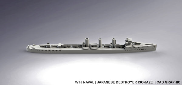 Isokaze - IJN  - Pre Dreadnought Era - Wargaming - Axis and Allies - Naval Miniature - Victory at Sea