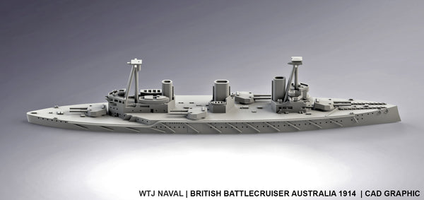 Australia 1914 - UK Royal Navy - Pre Dreadnought Era - Wargaming - Axis and Allies - Naval Miniature - Victory at Sea