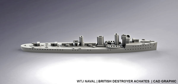 Achates 1916 - UK Royal Navy - Pre Dreadnought Era - Wargaming - Axis and Allies - Naval Miniature - Victory at Sea
