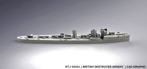 Ardent - UK Royal Navy - Pre Dreadnought Era - Wargaming - Axis and Allies - Naval Miniature - Victory at Sea