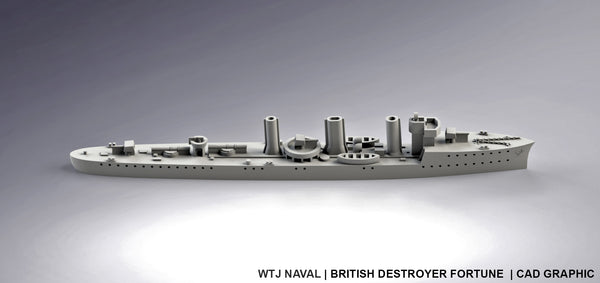 Fortune - UK Royal Navy - Pre Dreadnought Era - Wargaming - Axis and Allies - Naval Miniature - Victory at Sea