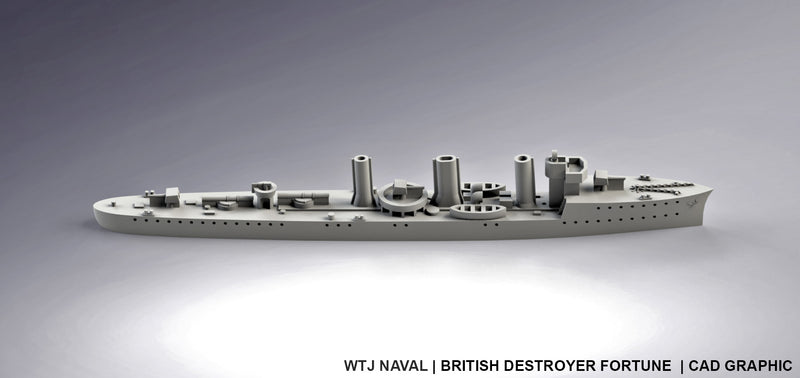 Fortune - UK Royal Navy - Pre Dreadnought Era - Wargaming - Axis and Allies - Naval Miniature - Victory at Sea