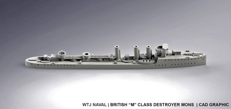 Mons - UK Royal Navy - Pre Dreadnought Era - Wargaming - Axis and Allies - Naval Miniature - Victory at Sea