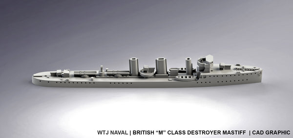 Mastiff - UK Royal Navy - Pre Dreadnought Era - Wargaming - Axis and Allies - Naval Miniature - Victory at Sea