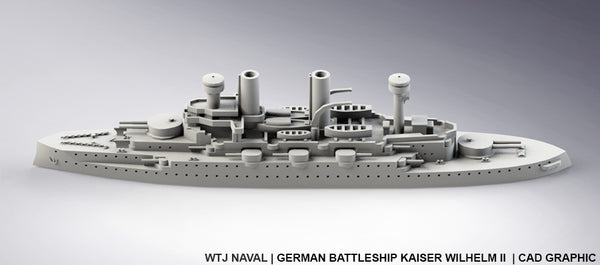 Kaiser Wilhelm II - German  - Pre Dreadnought Era - Wargaming - Axis and Allies - Naval Miniature - Victory at Sea