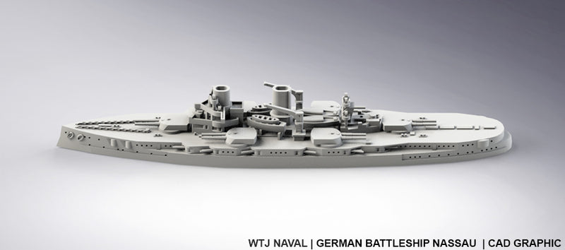 Nassau - German Navy - Pre Dreadnought Era - Wargaming - Axis and Allies - Naval Miniature - Victory at Sea